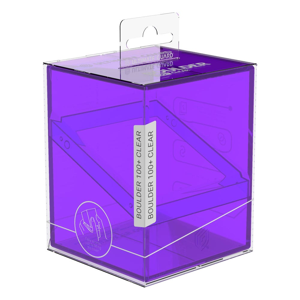 Ultimate Guard Ultimate Guard Boulder 100+ Clear - Amethyst