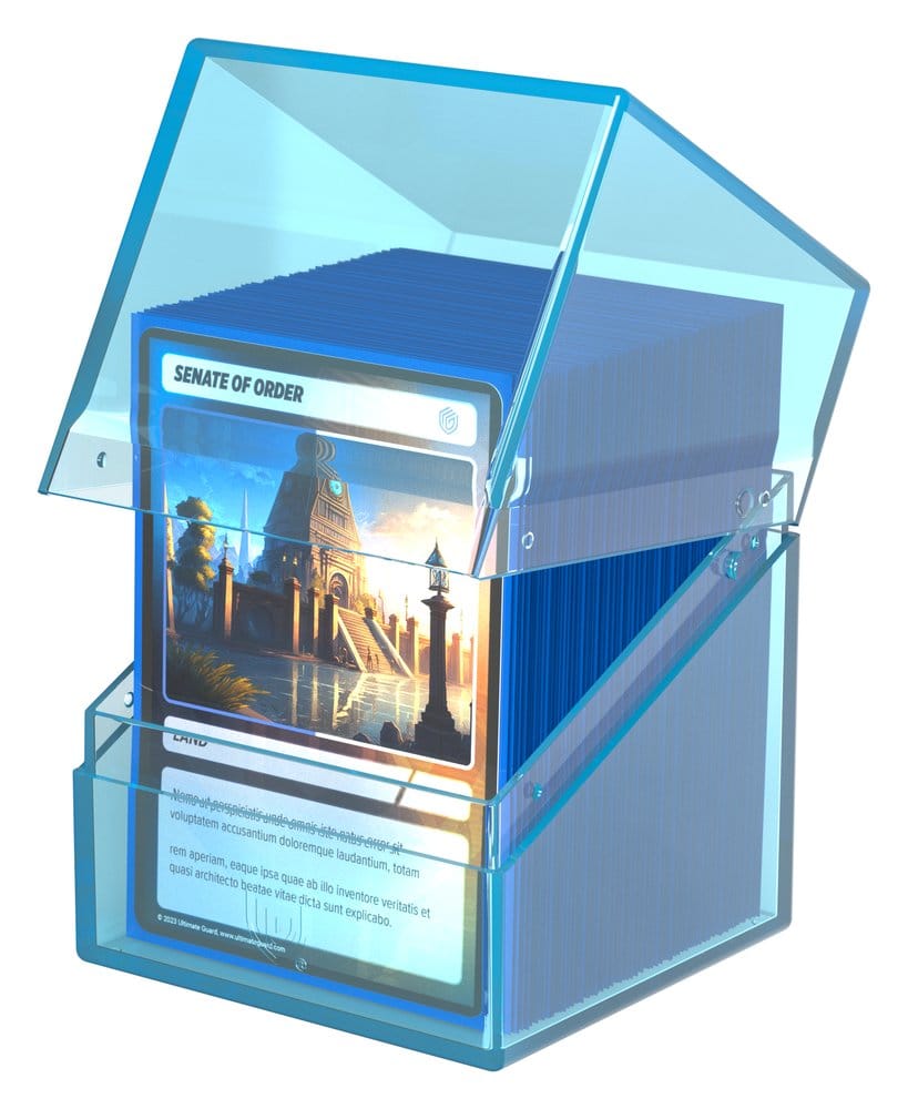 Ultimate Guard Ultimate Guard Boulder 100+ Clear - Aquamarine