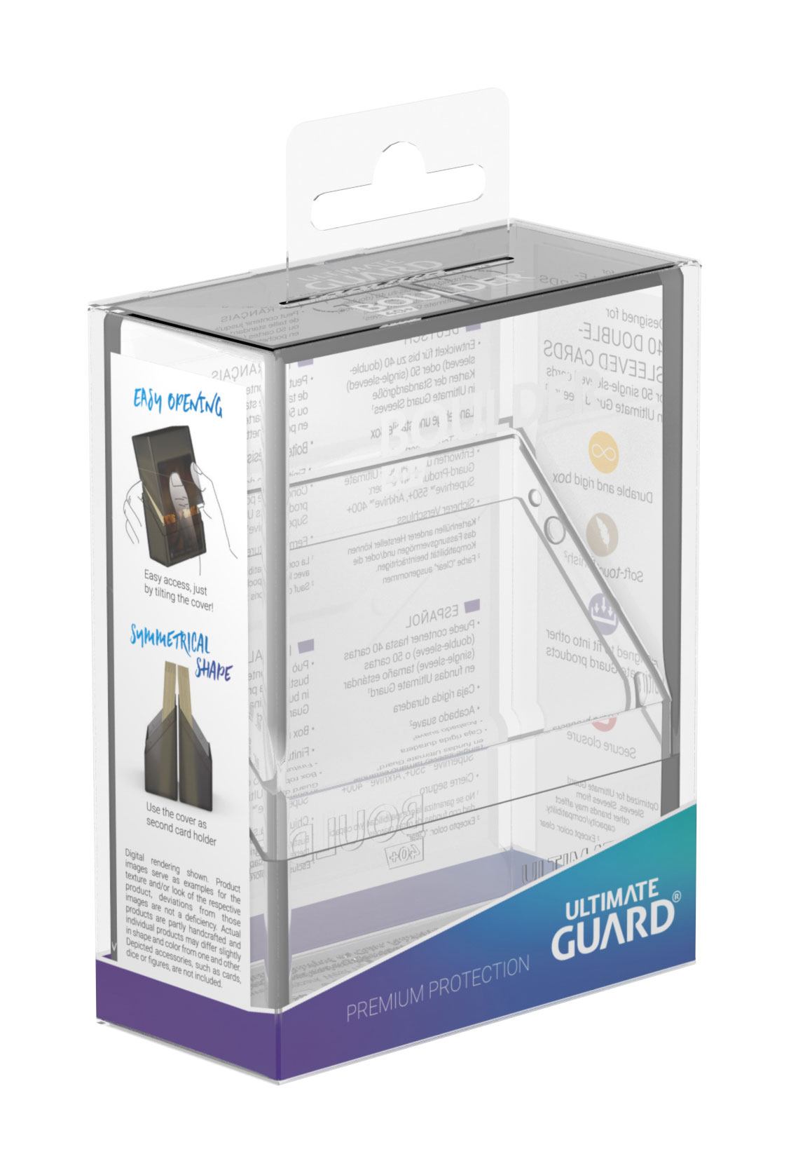 Ultimate Guard Ultimate Guard Boulder 40+ - Clear