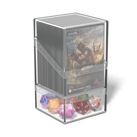 Ultimate Guard Ultimate Guard Boulder'n'Tray 100+ - Clear