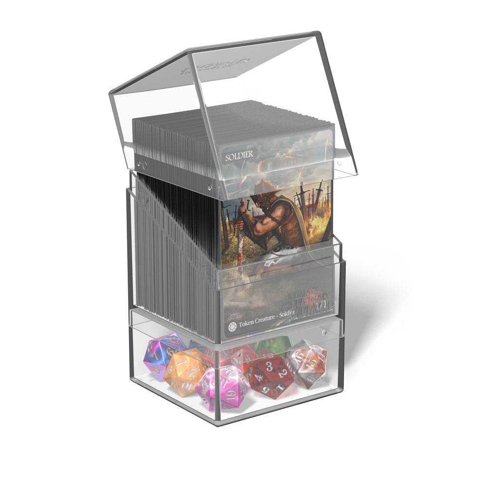 Ultimate Guard Ultimate Guard Boulder'n'Tray 100+ - Clear