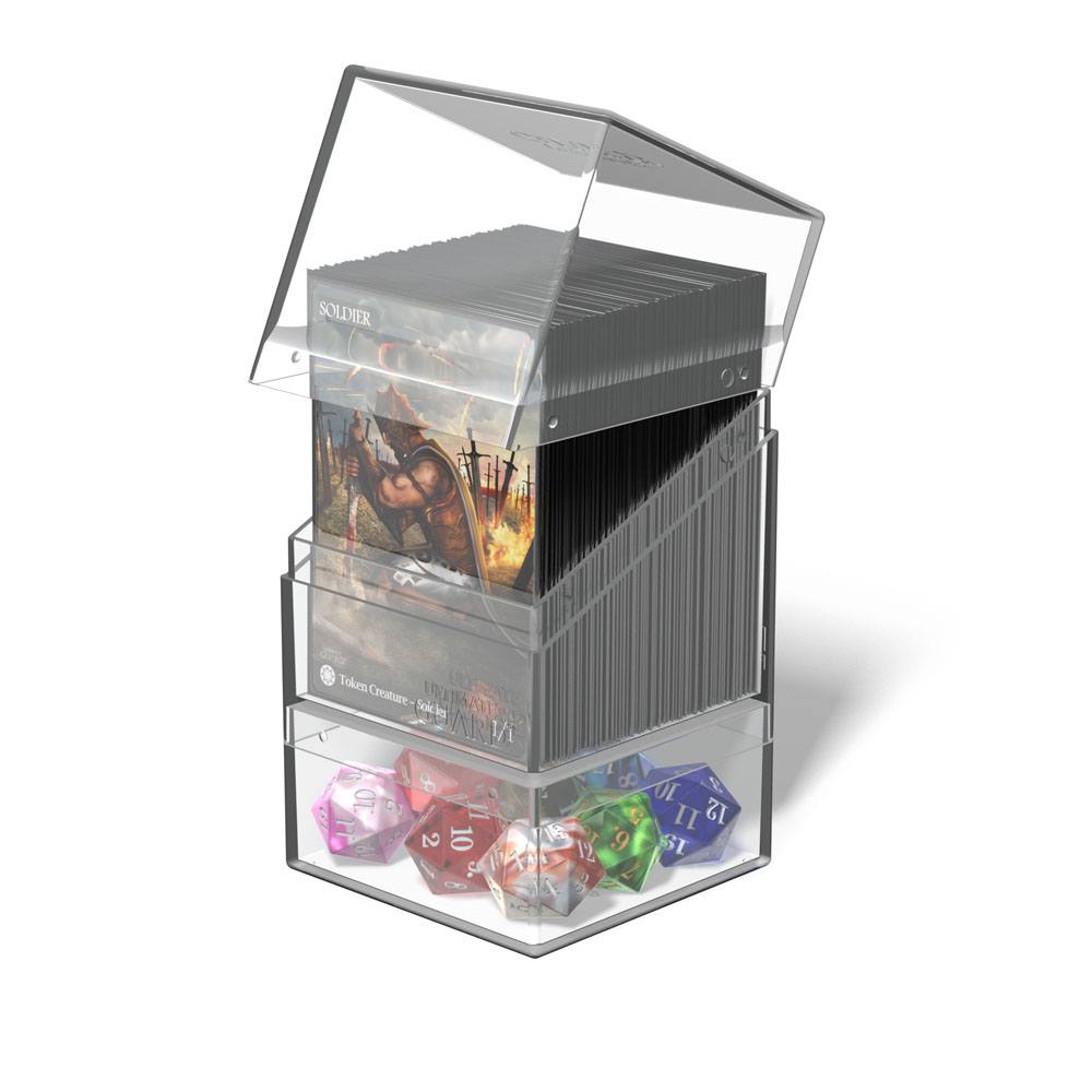 Ultimate Guard Ultimate Guard Boulder'n'Tray 100+ - Clear