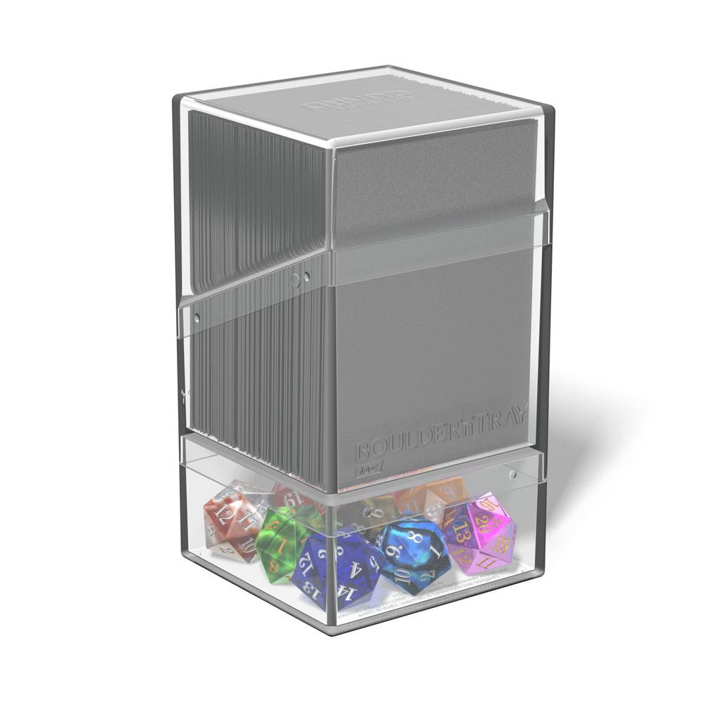 Ultimate Guard Ultimate Guard Boulder'n'Tray 100+ - Clear