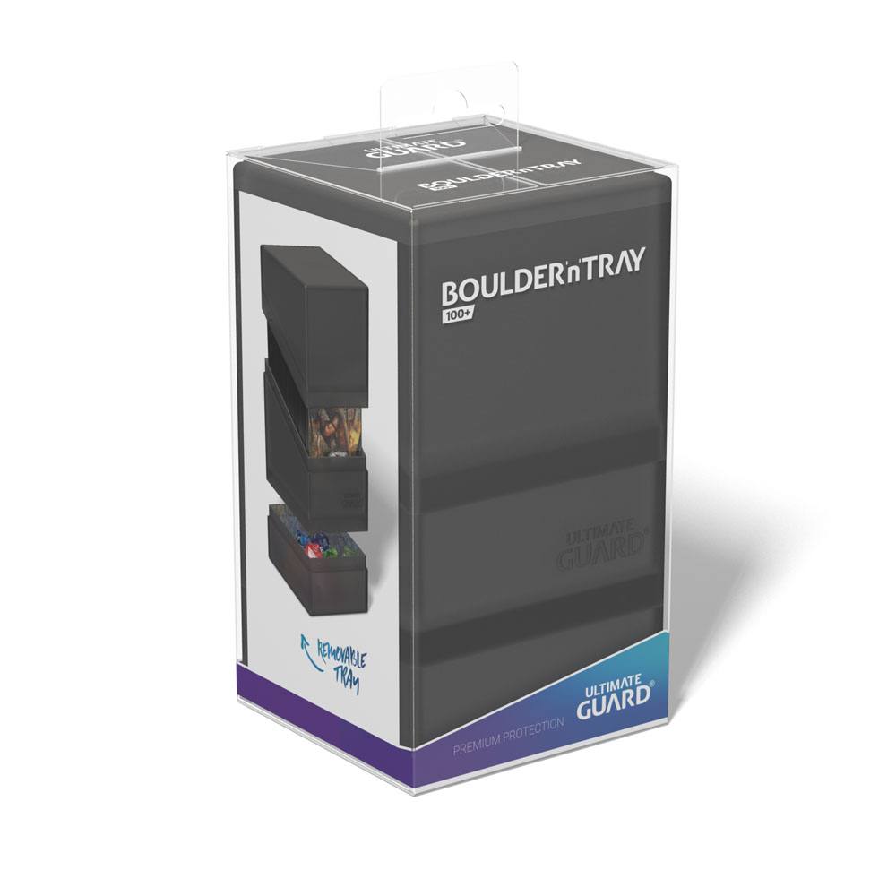 Ultimate Guard Ultimate Guard Boulder'n'Tray 100+ - Onyx