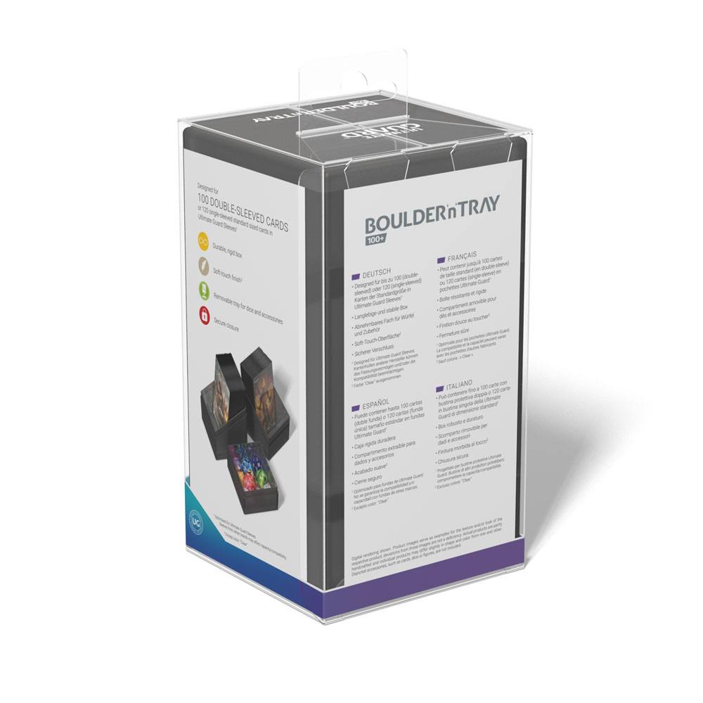 Ultimate Guard Ultimate Guard Boulder'n'Tray 100+ - Onyx