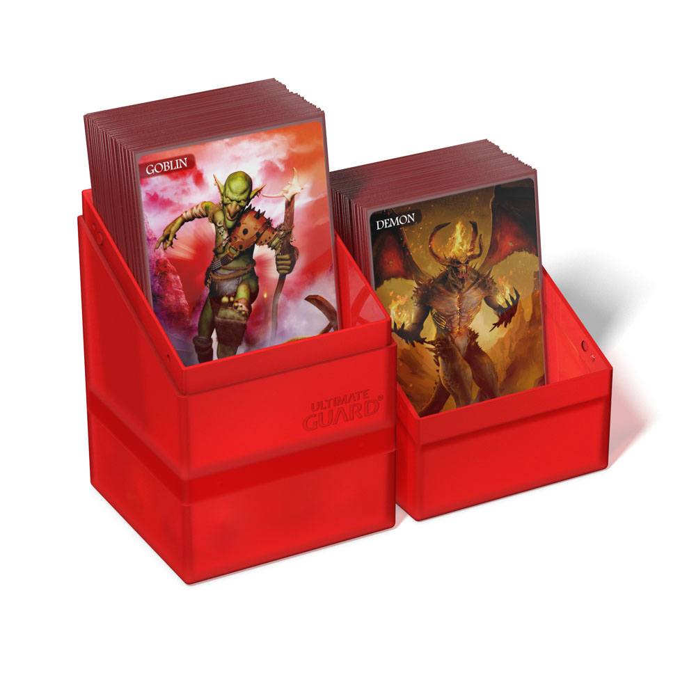 Ultimate Guard Ultimate Guard Boulder'n'Tray 100+ - Ruby