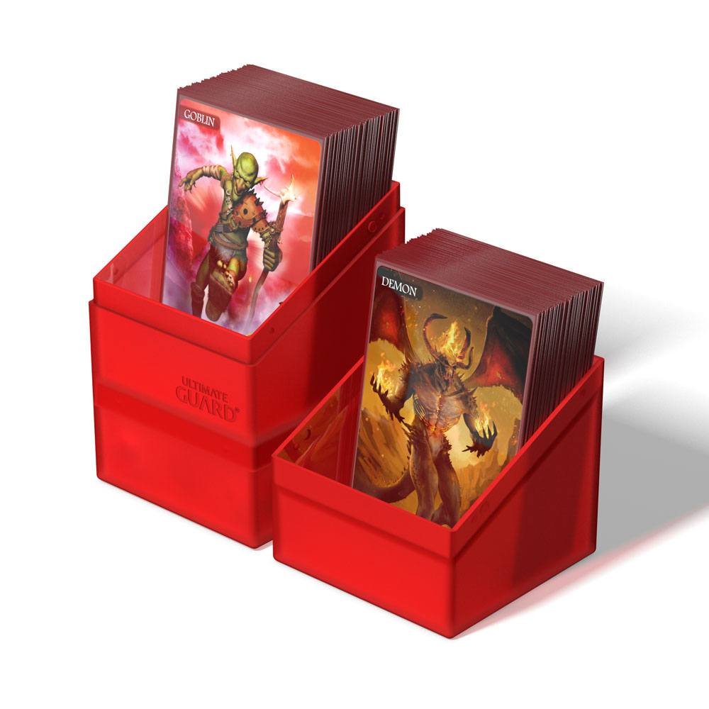 Ultimate Guard Ultimate Guard Boulder'n'Tray 100+ - Ruby