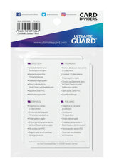 Ultimate Guard Ultimate Guard Card Dividers Standard Size (10) - White