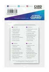 Ultimate Guard Ultimate Guard Card Dividers Standard Size (10) - Transparent