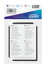 Ultimate Guard Ultimate Guard Card Dividers Standard Size (10) - Black