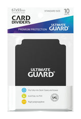 Ultimate Guard Ultimate Guard Card Dividers Standard Size (10) - Black