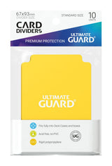 Ultimate Guard Ultimate Guard Card Dividers Standard Size (10) - Yellow