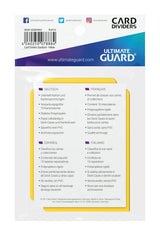 Ultimate Guard Ultimate Guard Card Dividers Standard Size (10) - Yellow