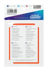 Ultimate Guard Ultimate Guard Card Dividers Standard Size (10) - Orange