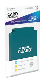 Ultimate Guard Ultimate Guard Card Dividers Standard Size (10) - Petrol