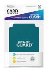 Ultimate Guard Ultimate Guard Card Dividers Standard Size (10) - Petrol