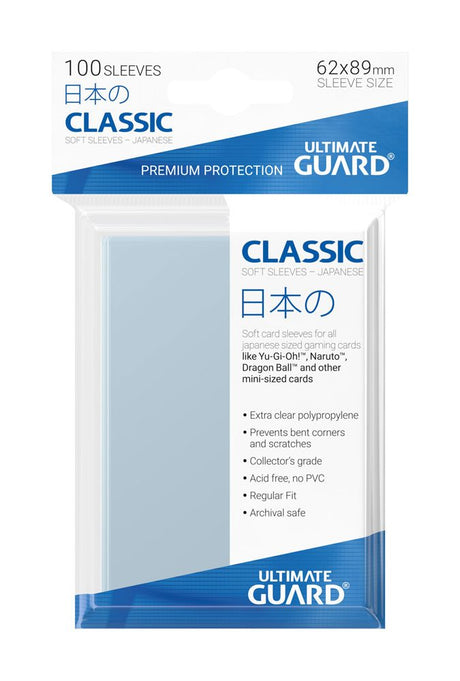 Ultimate Guard Ultimate Guard Classic Sleeves Japanese Size (100)