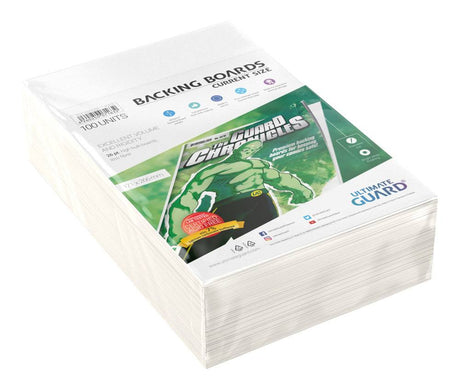 Ultimate Guard Ultimate Guard Comic Backing Boards (100) - Current Size