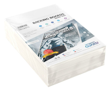 Ultimate Guard Ultimate Guard Comic Backing Boards (100) - Silver Size