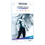 Ultimate Guard Ultimate Guard Comic Bags Resealable (100) - Silver Size