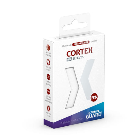 Ultimate Guard Ultimate Guard Cortex Sleeves Japanese Size (60) - White