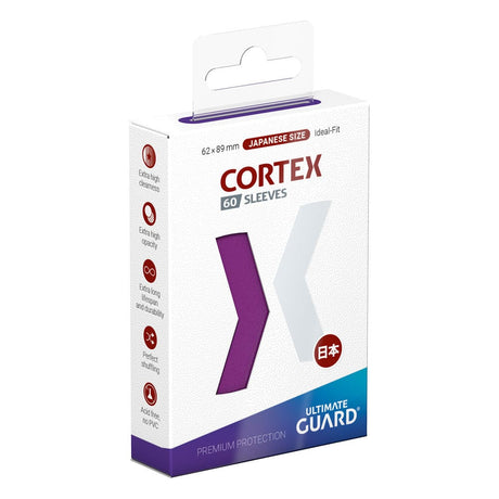 Ultimate Guard Ultimate Guard Cortex Sleeves Japanese Size (60) - Purple