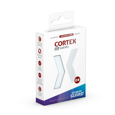 Ultimate Guard Ultimate Guard Cortex Sleeves Japanese Size (60) - Transparent
