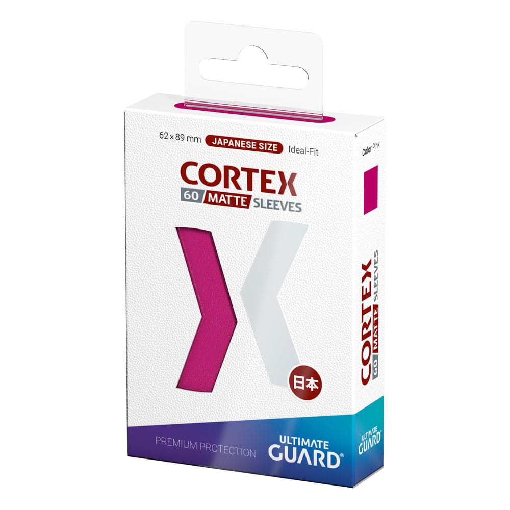 Ultimate Guard Ultimate Guard Cortex Sleeves Matte Japanese Size (60) - Pink