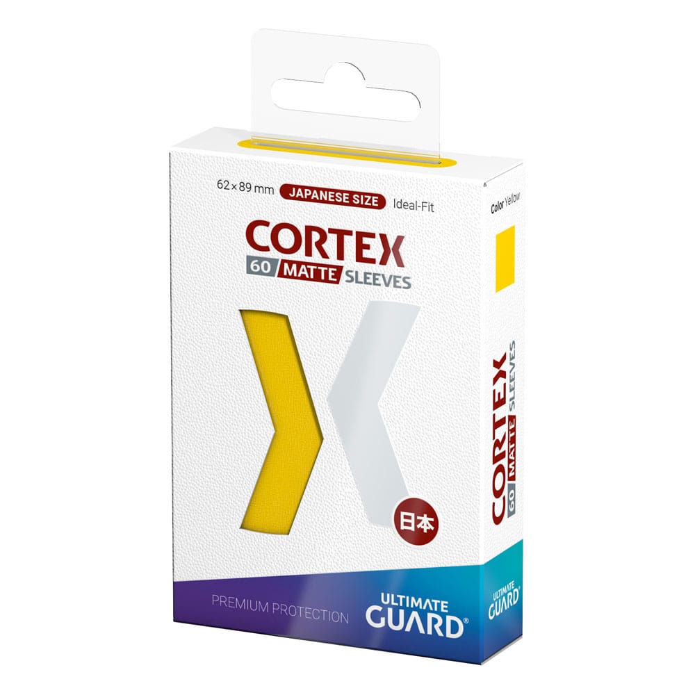 Ultimate Guard Ultimate Guard Cortex Sleeves Matte Japanese Size (60) - Yellow