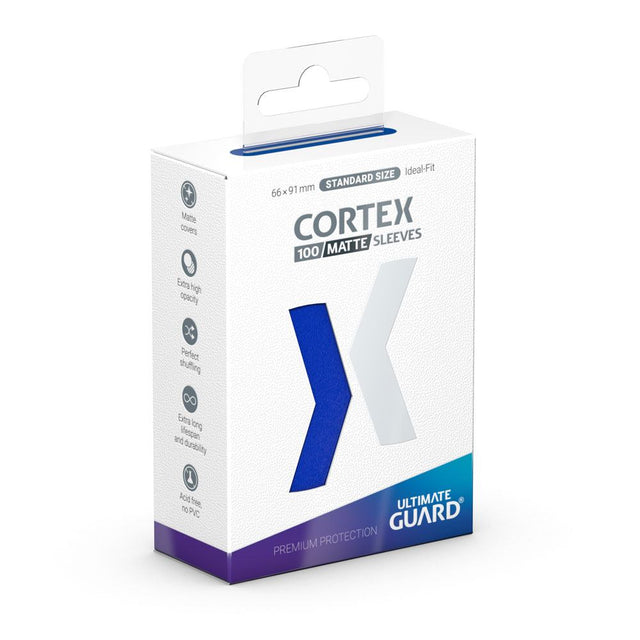 Ultimate Guard Ultimate Guard Cortex Sleeves Matte Standard Size (100) - Blue