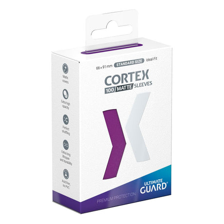 Ultimate Guard Ultimate Guard Cortex Sleeves Matte Standard Size (100) - Purple