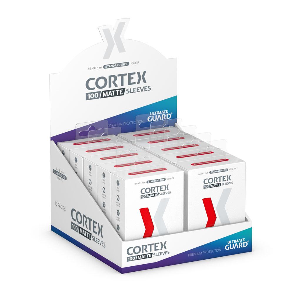 Ultimate Guard Ultimate Guard Cortex Sleeves Matte Standard Size (100) - Red