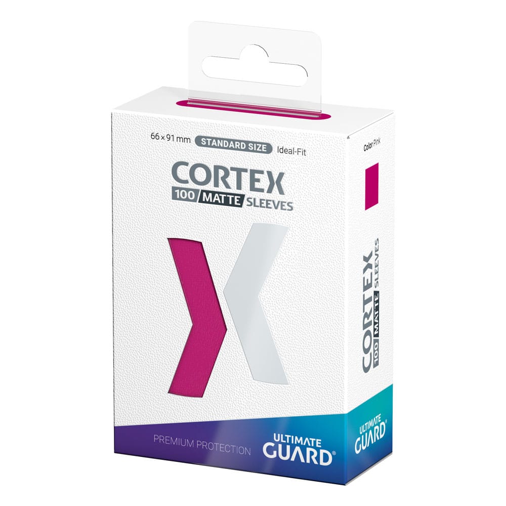 Ultimate Guard Ultimate Guard Cortex Sleeves Matte Standard Size (100) - Pink