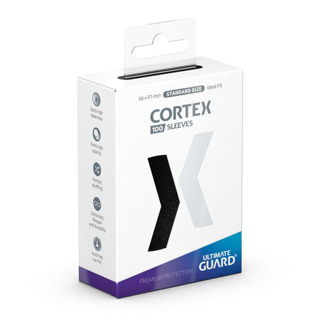 Ultimate Guard Ultimate Guard Cortex Sleeves Standard Size (100) - Black