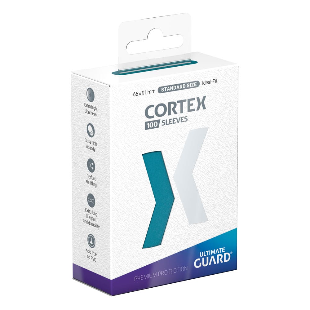 Ultimate Guard Ultimate Guard Cortex Sleeves Standard Size (100) - Petrol