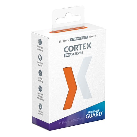 Ultimate Guard Ultimate Guard Cortex Sleeves Standard Size (100) - Orange
