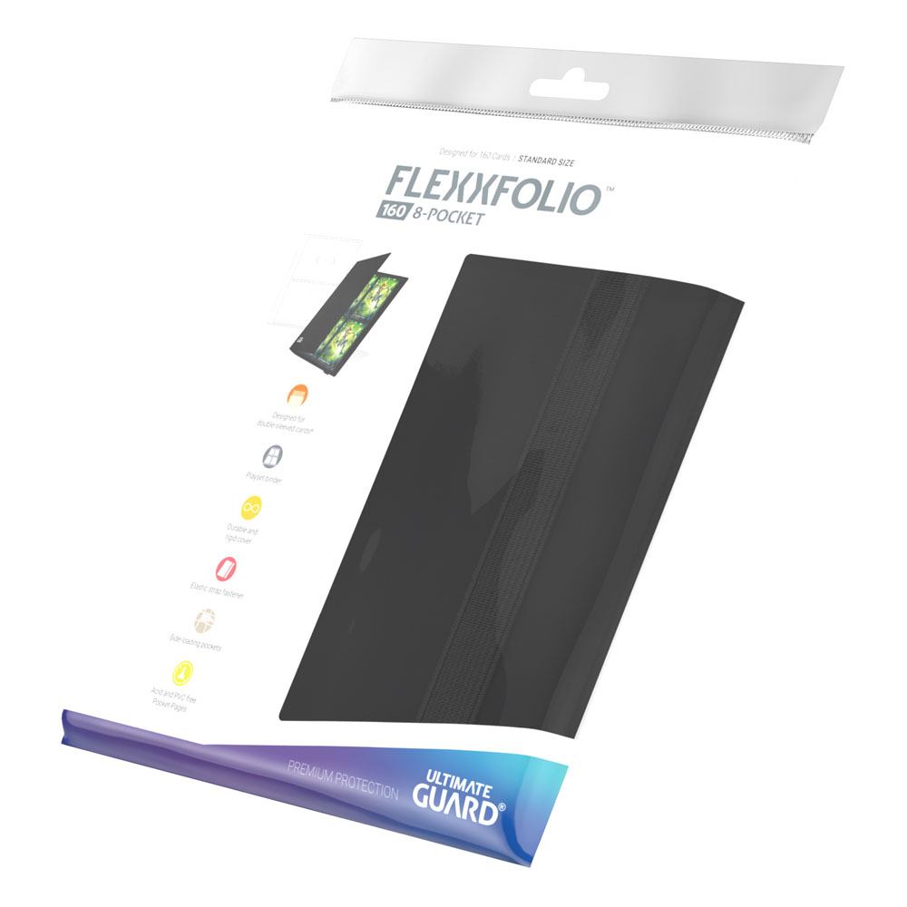 Ultimate Guard Ultimate Guard Flexxfolio 160 8-Pocket - Black