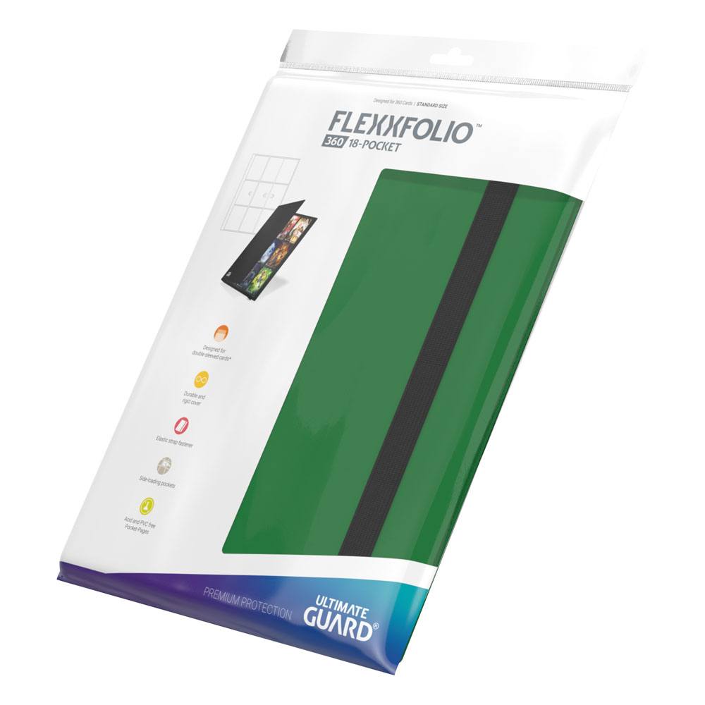 Ultimate Guard Ultimate Guard Flexxfolio 360 18-Pocket - Green