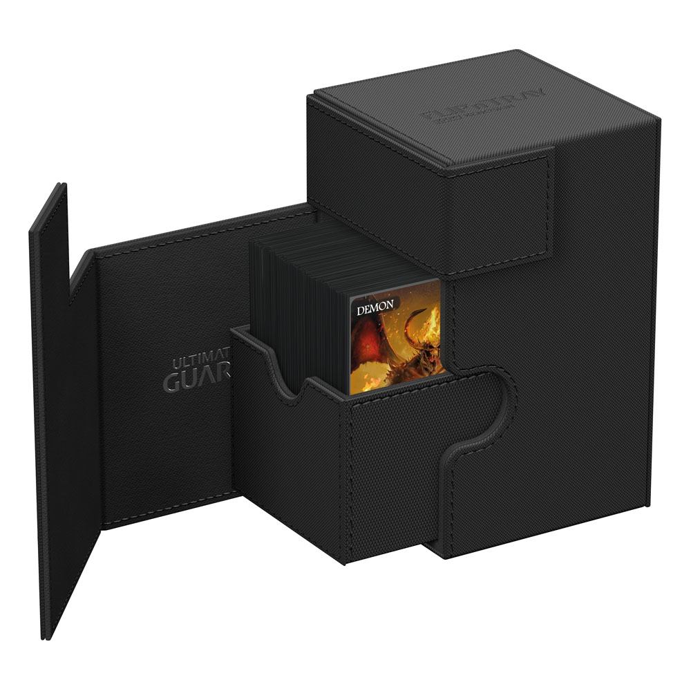 Ultimate Guard Ultimate Guard Flip'n'Tray 100+ Xenoskin - Black