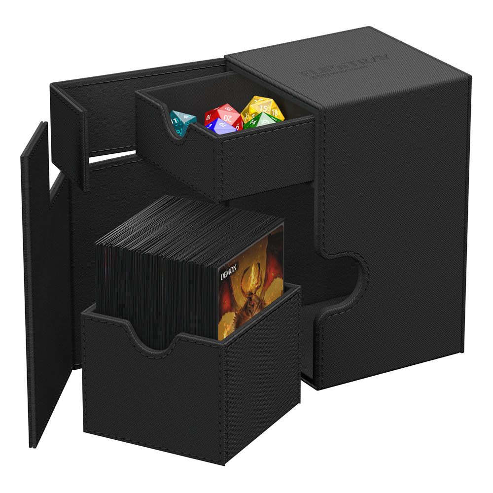 Ultimate Guard Ultimate Guard Flip'n'Tray 100+ Xenoskin - Black