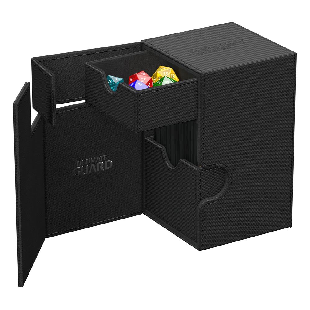 Ultimate Guard Ultimate Guard Flip'n'Tray 100+ Xenoskin - Black