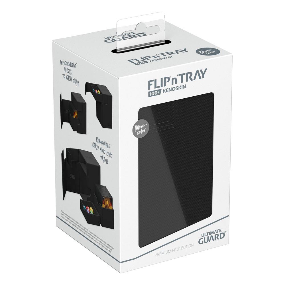 Ultimate Guard Ultimate Guard Flip'n'Tray 100+ Xenoskin - Black