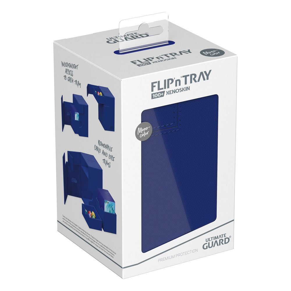 Ultimate Guard Ultimate Guard Flip'n'Tray 100+ Xenoskin - Blue