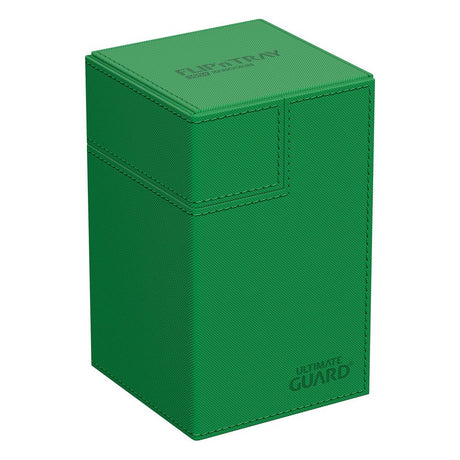 Ultimate Guard Ultimate Guard Flip'n'Tray 100+ Xenoskin - Green