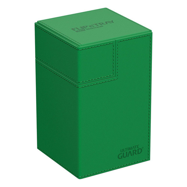 Ultimate Guard Ultimate Guard Flip'n'Tray 100+ Xenoskin - Green