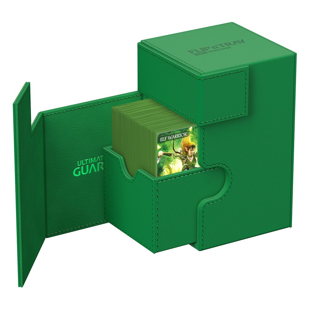 Ultimate Guard Ultimate Guard Flip'n'Tray 100+ Xenoskin - Green