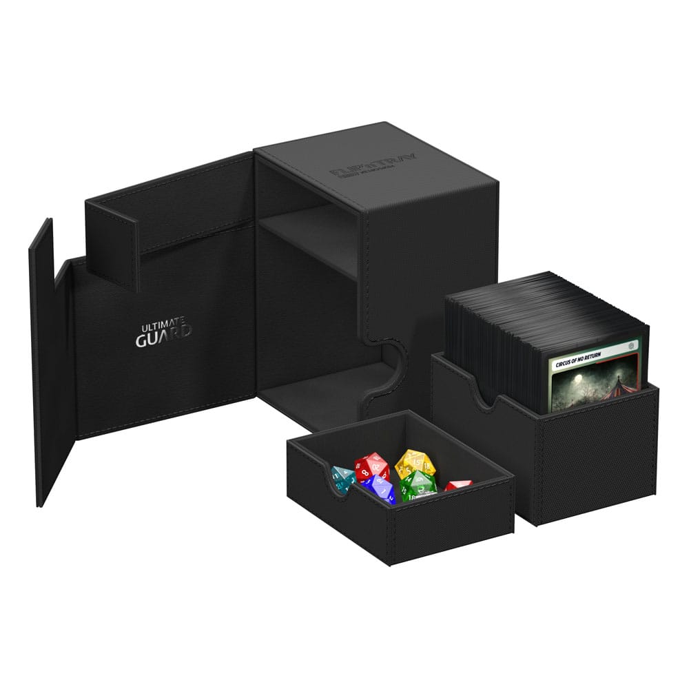 Ultimate Guard Ultimate Guard Flip'n'Tray 133+ Xenoskin - Black