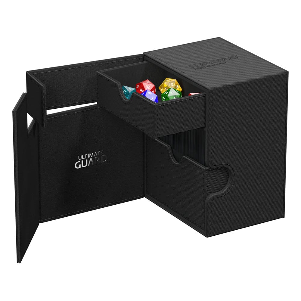Ultimate Guard Ultimate Guard Flip'n'Tray 133+ Xenoskin - Black