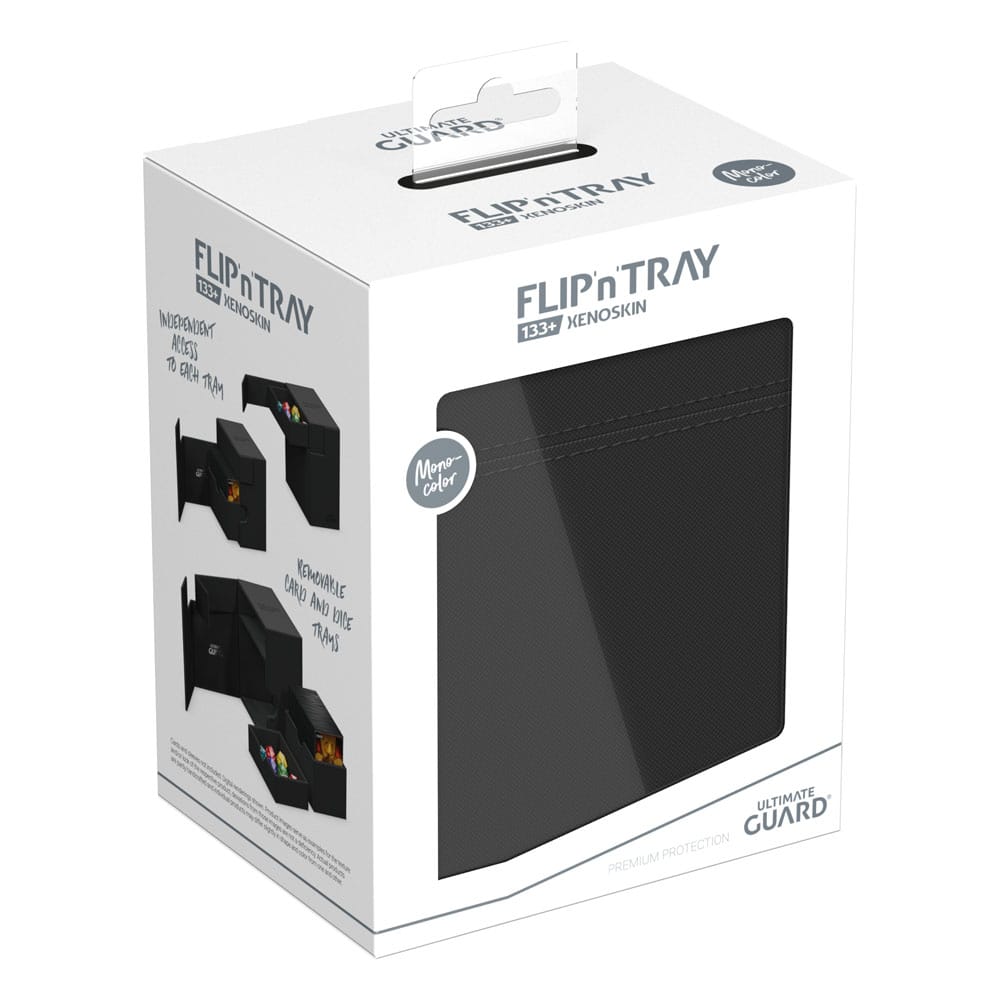 Ultimate Guard Ultimate Guard Flip'n'Tray 133+ Xenoskin - Black