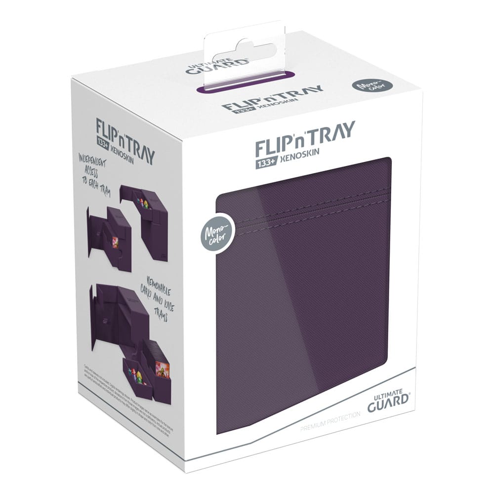 Ultimate Guard Ultimate Guard Flip'n'Tray 133+ Xenoskin - Purple
